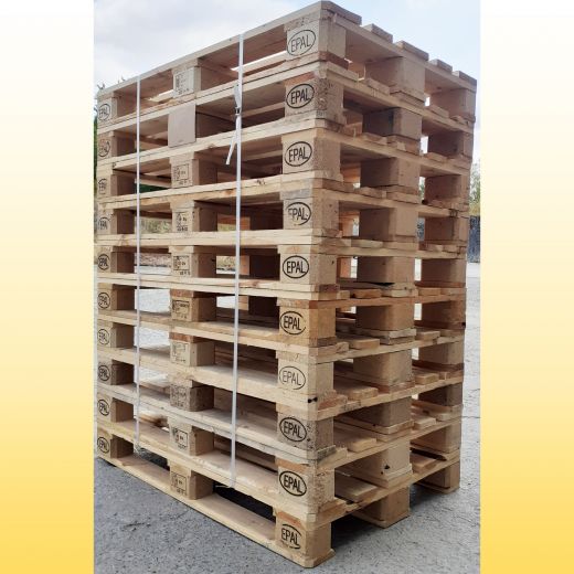 10 Europaletten Tauschpaletten 1.Wahl (Kl�tzer Formspanholz)